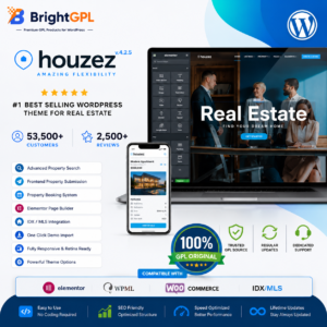 Houzez GPL Download product image