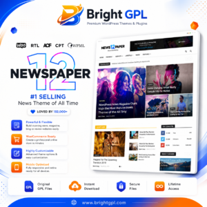 Newspaper v12 GPL Product image