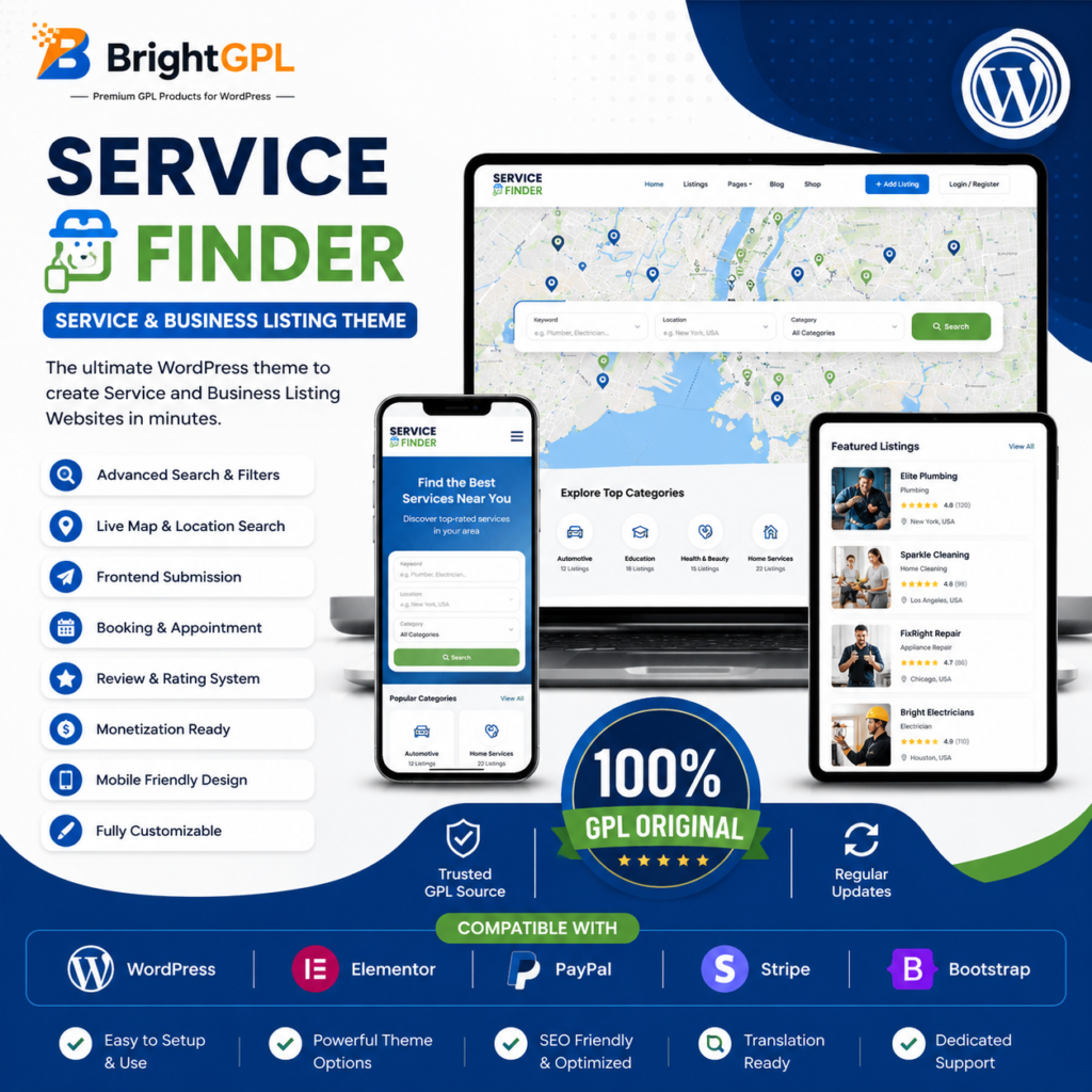 Service Finder GPL Download product image