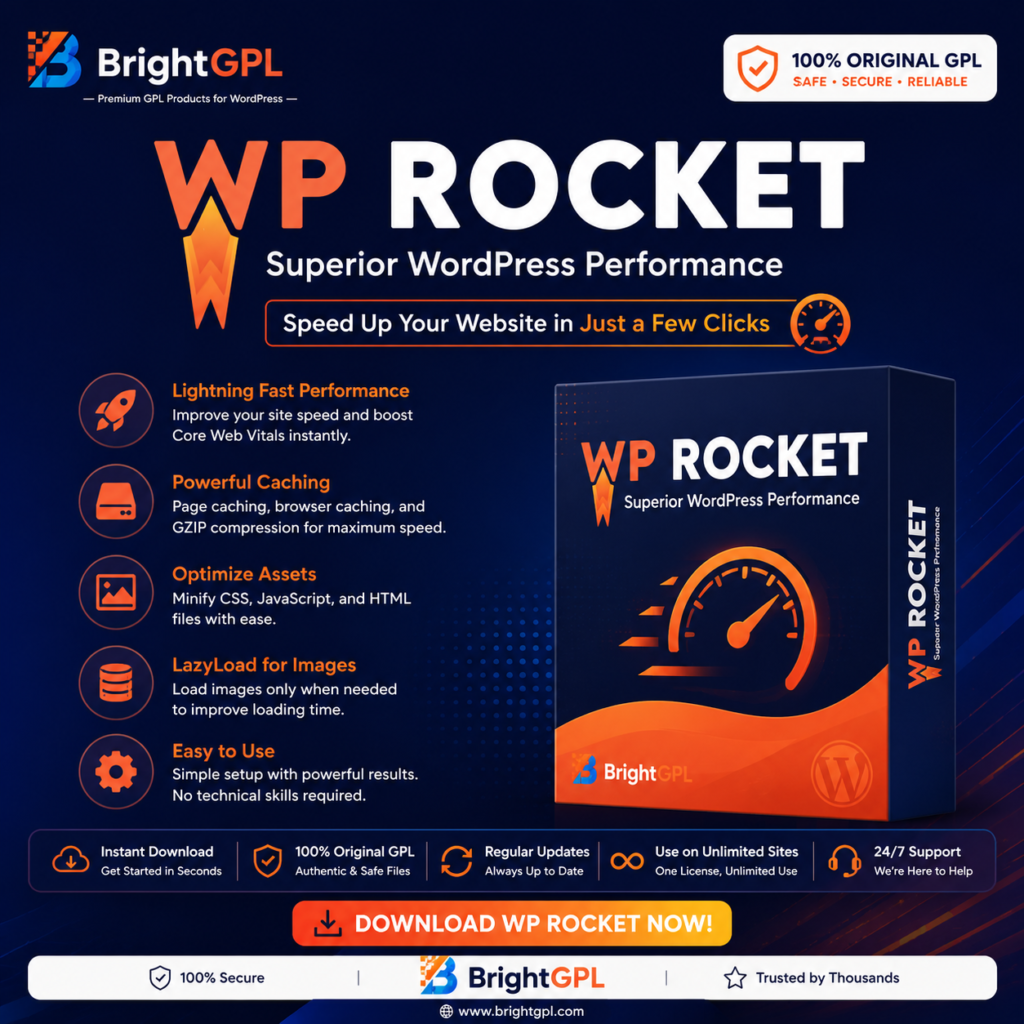 WP Rocket GPL Download Product image